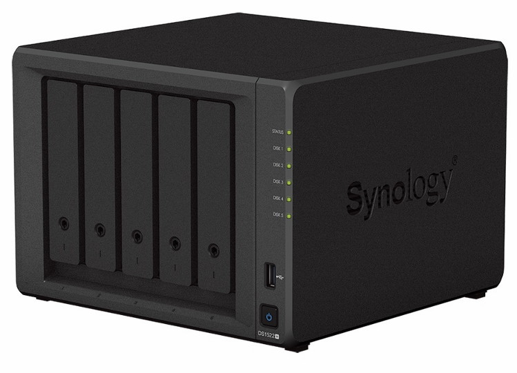 5-�� �������� ������� ���������� Disk Station  DS1522+ - ��� �������