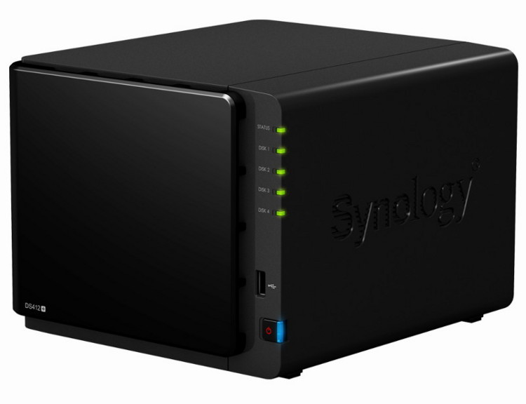 4-� �������� ������� ���������� Disk Station  DS412+ - ��� �������