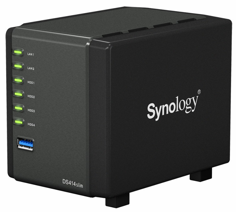 4-� �������� ������� ���������� Disk Station  DS414slim - ��� �������