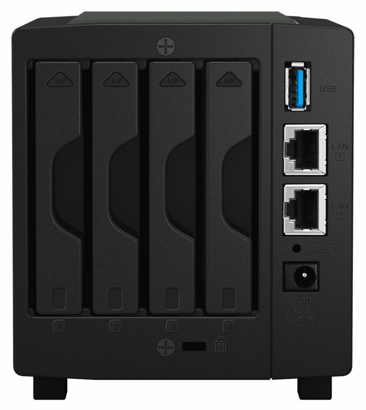 4-� �������� ������� ���������� Synology Disk Station  DS416slim - ��� �����