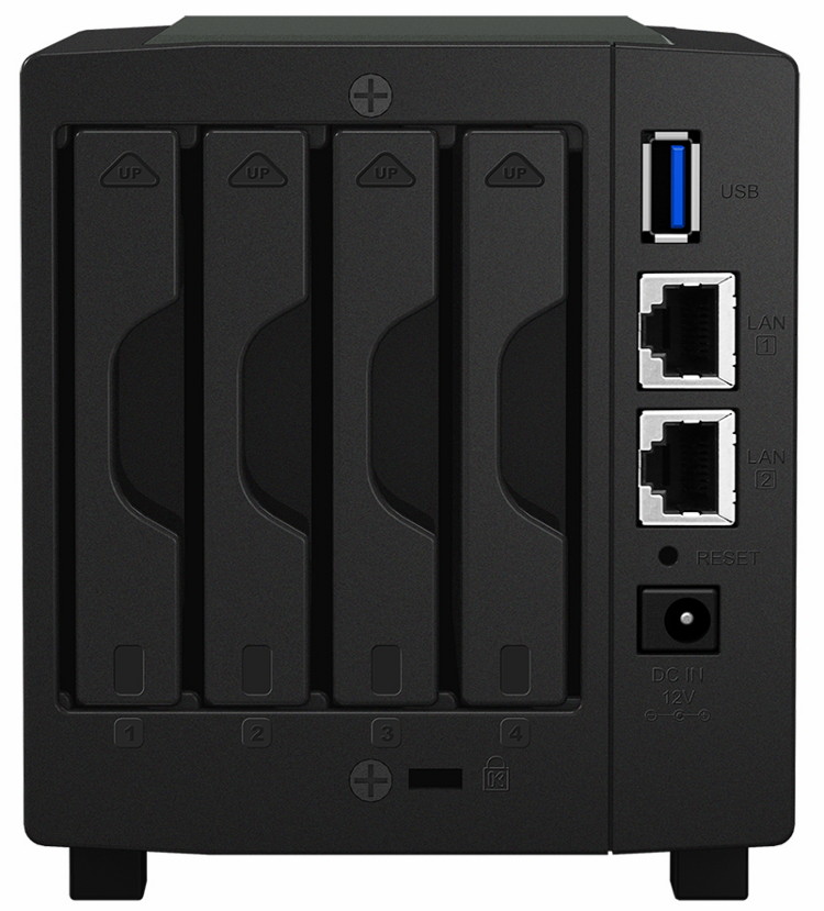 4-� �������� ������� ���������� Synology Disk Station  DS419slim - ��� �����