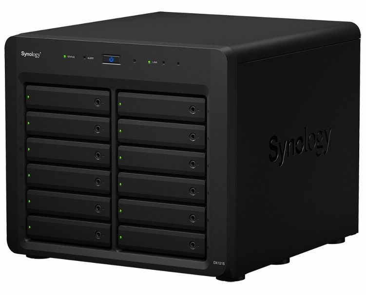 ������� ������ ���������� ������� ��� ������� ����������� Synology DiskStation DX1215 - ��� �������