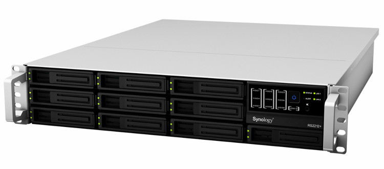 ���������������� 10-�� �������� ������� ���������� �������  Rack  2U Synology Rack Station  RS2212+ - ��� �������