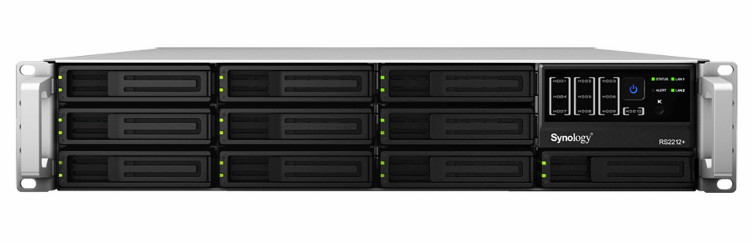 ���������������� 10-�� �������� ������� ���������� �������  Rack  2U Synology Rack Station  RS2212+ - ��� �������