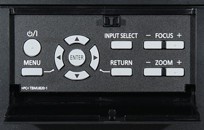 Проектор Panasonic PT-AE3000E - панель управления