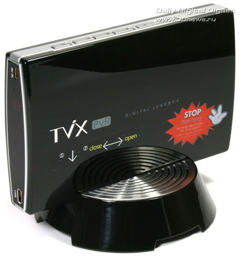 TViX mini R-2200 - вид с подставкой
