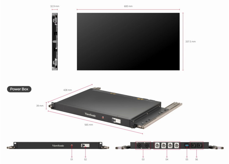 ���������������� LED ������ ViewSonic LDC027G-071C / LDC027G-091C / LDC027G-121 /  / LDC027G-121C / LDC027G-151  / LDC027G-151C / LDC027G-181 - �������