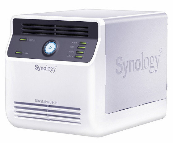 4-� �������� ������� ���������� Disk Station  DS411j - ��� �������