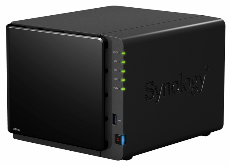 ������� ���������� � 4-�� �������� ��� ������� ������ Disk Station  DS416 - ��� �������