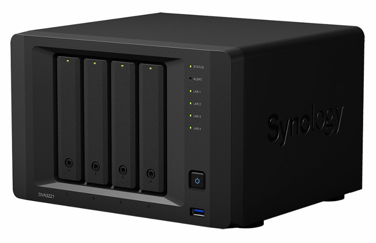 4-� �������� ������� ���������� Disk Station  DVA3221 - ��� �������