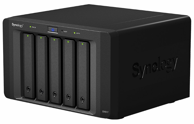 ������� ������ ���������� ������� ��� ������� ����������� Synology DiskStation DX517 - ��� �������