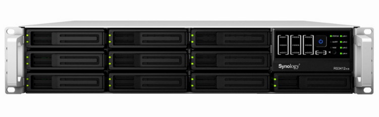 ���������������� 10-�� �������� ������� ���������� �������  Rack  2U Synology Rack Station  RS3412xs - ��� �������