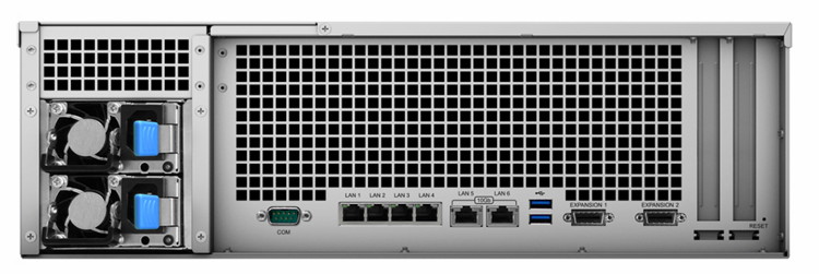 ���������������� 16-�� �������� ������� ���������� �������  Rack  3U Synology Rack Station  RS4017xs+ - ��� �����