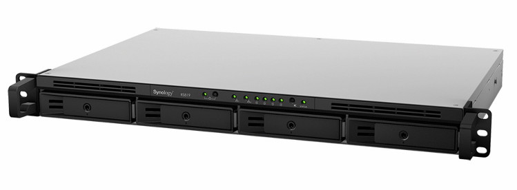 ���������������� 4-� �������� ������� ���������� ������� 19� / 1U Synology Rack Station  RS819 - ��� �������